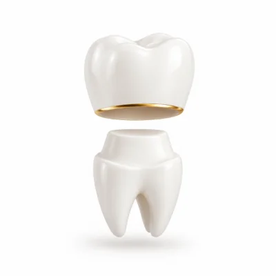 Dental crowns and bridges at Sigma Dental Clinic, Chicago – 3D crown icon