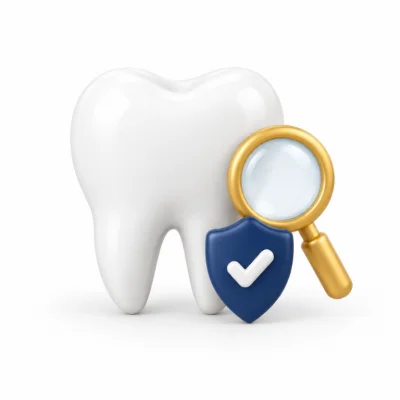 Oral cancer screening at Sigma Dental Clinic, Lincoln Square Chicago – 3D icon